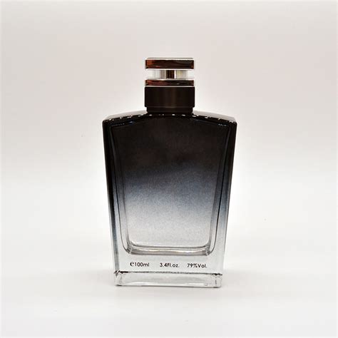 men's cologne in black bottle.